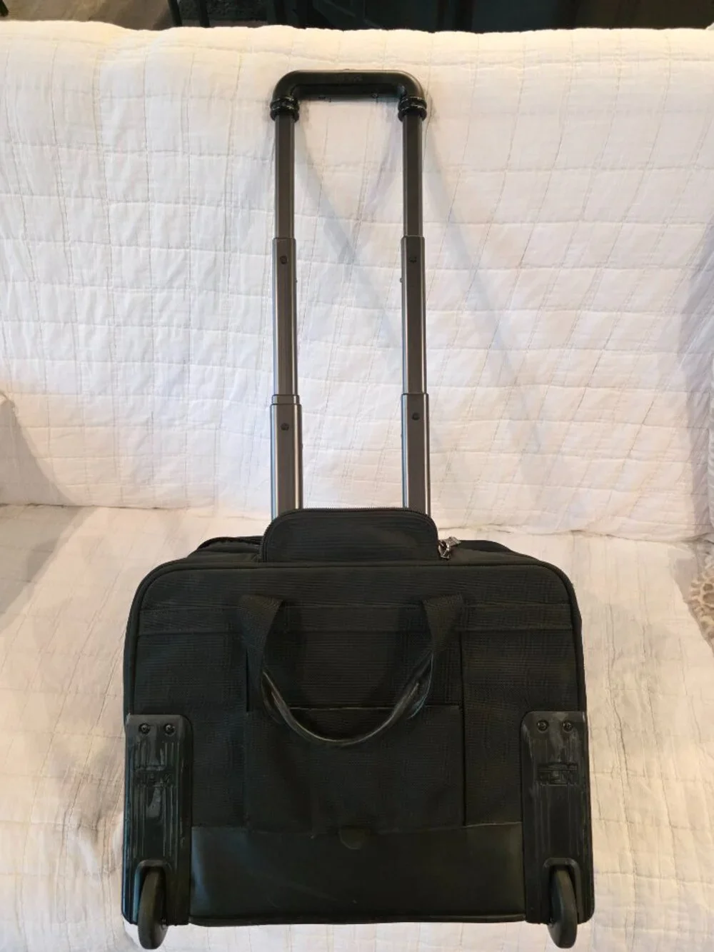 Tumi Alpha Expandable briefcase and overnighter